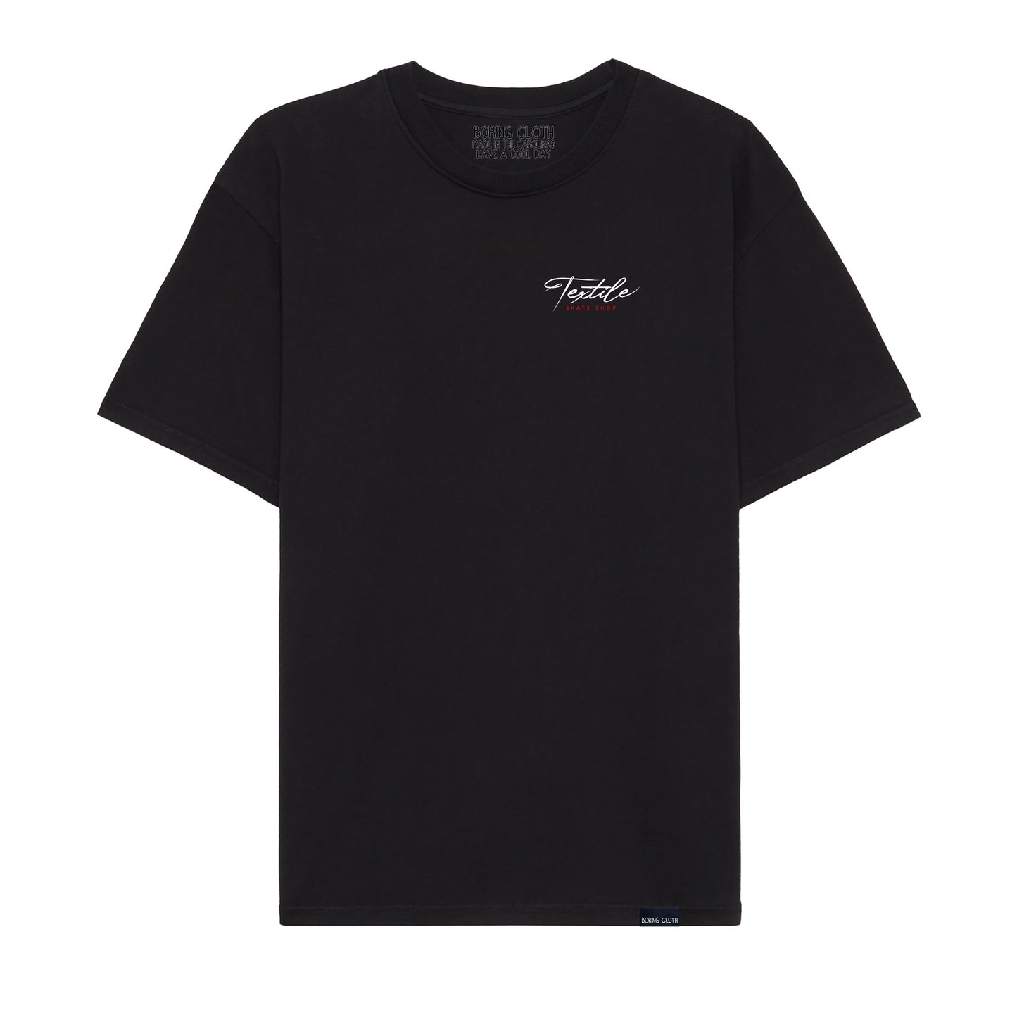Textile Cursive Logo Tee