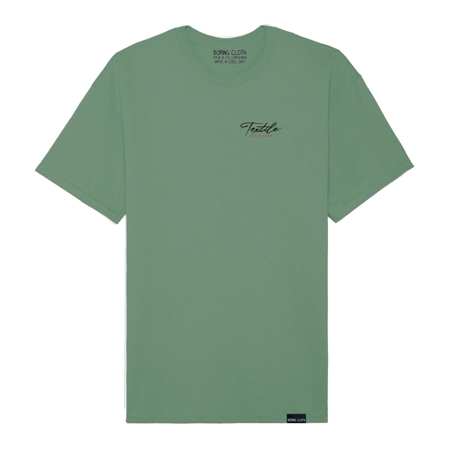 Textile Cursive Logo Tee