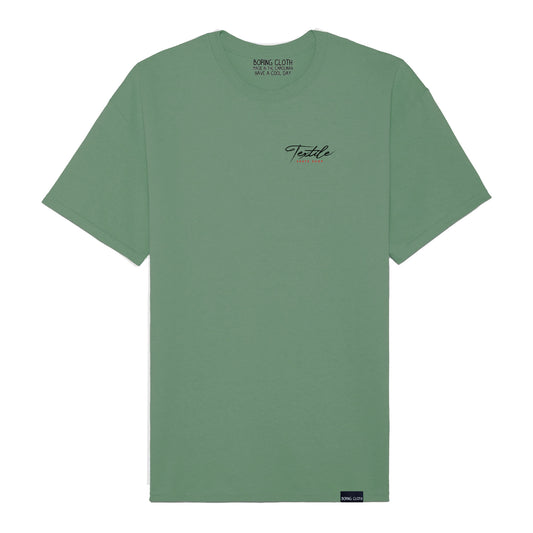 Textile Cursive Logo Tee