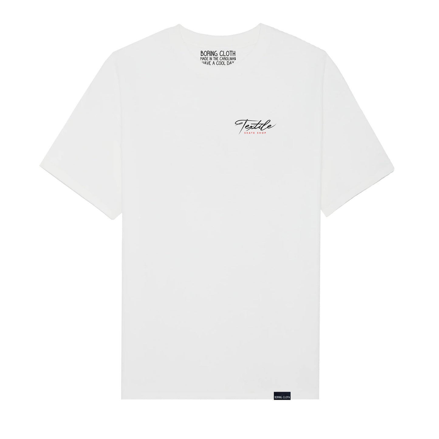 Textile Cursive Logo Tee